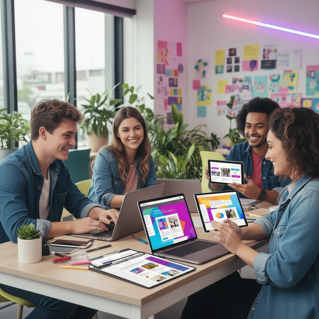 Ecommerce lifestyle and growth concept